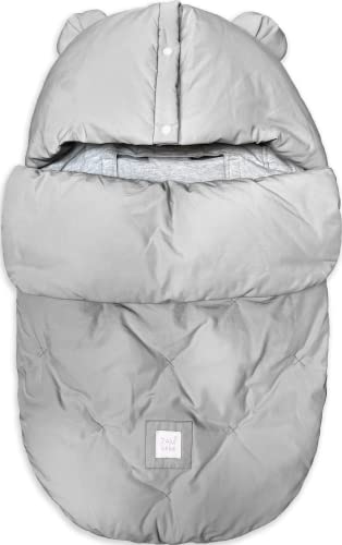 7AM Enfant Universal Stroller Footmuff - Water Repellent Winter Bunting Bag for Car Seats, Soft Micro-Fleece &amp; Plush Lined for Baby Boy &amp; Girl | BebePOD