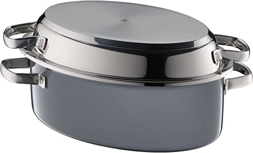 WMF Fusiontec Mineral Multi-Bräter, Kratzfest, Einfache Reinigung, Backofengeeignet (Platinum mit Multifunktionsdeckel) WMF Fusiontec Mineral Multi-Bräter, Kratzfest, Einfache Reinigung, Backofengeeignet (Platinum mit Multifunktionsdeckel)