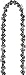 Produktbild Original Einhell Ersatzkette 30 cm (Kettensägen-Zubehör, passend für Akku-Kettensäge FORTEXXA 18/30, Kettenlänge 30 cm, 45 Treibglieder, 3/8 Zoll Kettenteilung)