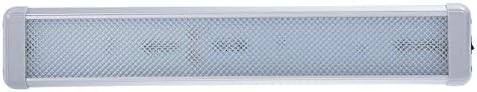 Raycharm RV Enclosed Trailer Interior LED Scene Light, 22.0" x 3.9" Aluminum Housing, 6000K Cool-White Large Spaces Illuminating, High-Output Low Ampere Draw, On/Off Rocker Switch, 12V-24V DC, 1-Pack