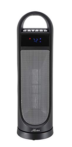 Hunter Home Comfort Hunter 22" Deluxe Digital Ceramic Tower Heater with Remote Control