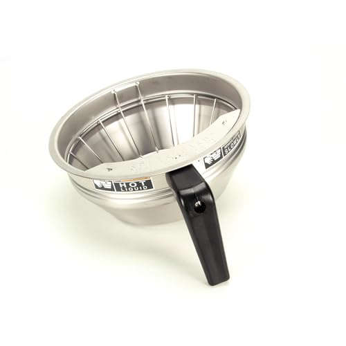 Bunn 20217.0000 Funnel Assembly, Sst-Black Handle
