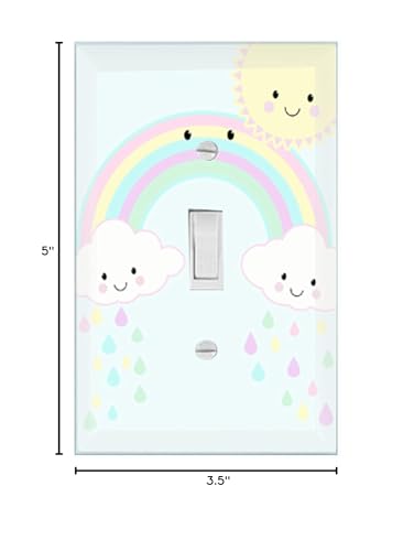 Create-A-Mural SPC-KR Girls Room Decor Light Switch Cover Plate Kids Room, Decorative Wall Accent For Baby Nursery thumb #7
