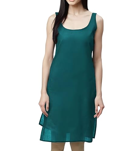 Image of Inner Slip for Women, Cotton Long Camisole Slip for Chikankari Dress, Sameez for Girls, Inner Wear for Summer