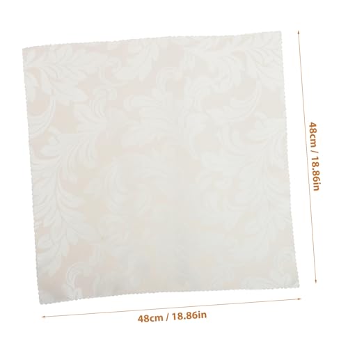 Lot de 10 serviettes de table de qualité supérieure lavables pour réception et mariage - 3