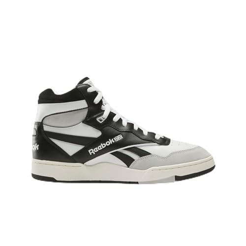 Reebok BB 4000 II Mid - Scarpe da Ginnastica, Black/Ftwwht/PUGRY2,