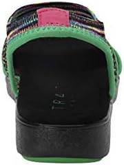 TRAQ by Alegria Qeen Womens Smart Walking Shoe Funplex Lime 12 M US | Image 2