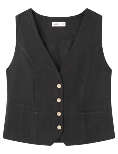 Veste en lin premium pour femme au fini sophistiqué