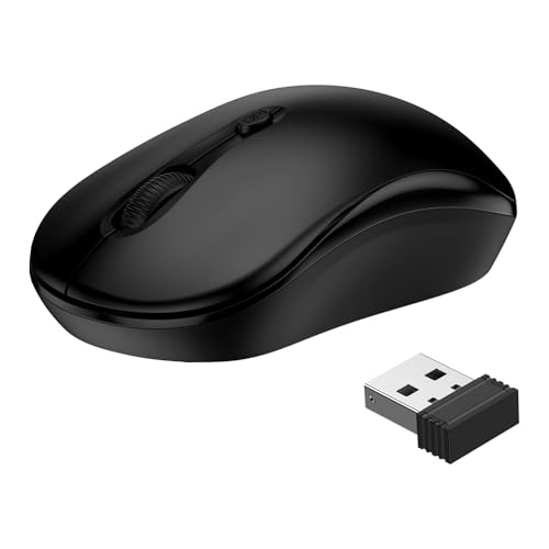 Wireless Mouse for HP Dell Lenovo Laptop, 2.4GHz Computer