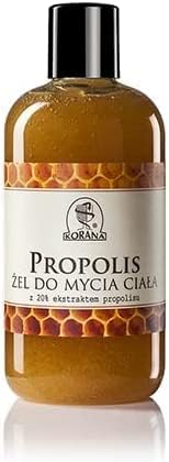 Korana Propolis Body Wash Gel for Reduction of Acne and Impurities Removal Antibacterial with 20% Propolis Extract for Sebum Regulation Disinfecting and Soothing 300ml