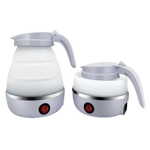 0.6L Small Travel Foldable Electric Kettle Collapsible Coffee Tea Kettle