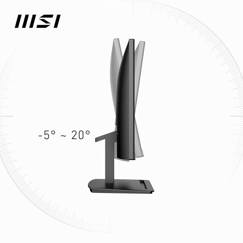 Monitor MSI PRO MP223 E2 Full HD para fatiga visual con panel VA de 21.4 pulgadas negro 6