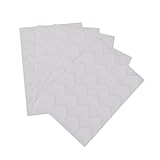 SEWOART 白色 牛皮紙製 自己接着式写真コーナーシール アルバム保護用 ステッカー 軽量持ち運びも便利 切り抜き帳や手作りアルバムになアクセサリー 写真に固定し おしゃれに飾り 5個セット