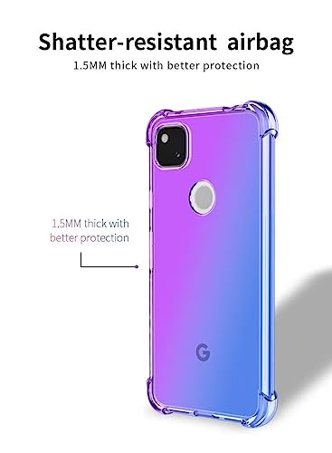 EASSGU Custodia per Google Pixel 4a (4G) (5.81