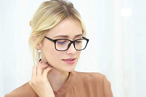 Blue Light Blocking Glasses/Computer Glasses 2 Pack For Women /Men Computer Reading/Gaming/Tv/Phones Glasses,Anti Eyestrain & Uv Glare #TOP4