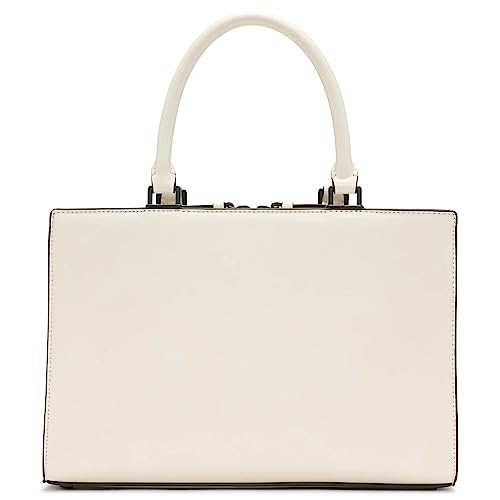 Image of Calvin Klein Womens Astrid Triple Compartment Organizational Satchel