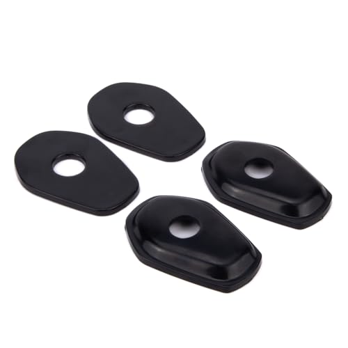 Image of Aharon Motolumino Motorcycle LED Turn Signal Mounting Brackets 4-Pack | Compatible with Suzuki & Kawasaki, M8 /M10 Thread | Fit in Original Turn Signal Locations | Bike Indicator Lights | Blinkers