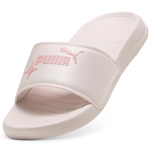 PUMA Damen Popcat 20 Satin Princess Schiebe-Sandalen, Jasmin Flower Pinkscape, 40 EU