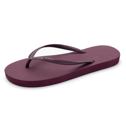 Image of Feelgoodz Women's Slimz Core Natural Rubber Flip Flops