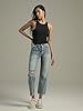 Colorfulkoala Women's Tank Tops Body Contour Sleev... #4
