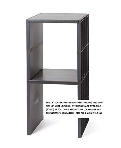 Lockershelf Company-12" Locker Shelf-The Ultimate Solution in Locker Shelving, Super Strong, 100 lbs