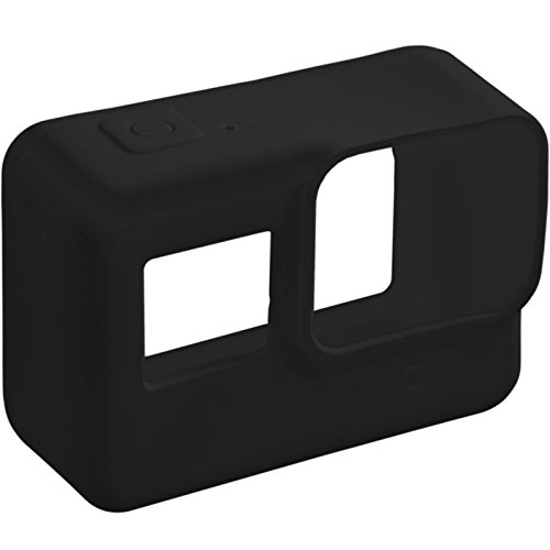 PhoneNatic Silikon-Hülle kompatibel mit GoPro Hero 5/6 / 7 in Schwarz inklusive Objektivabdeckung – Bild 8