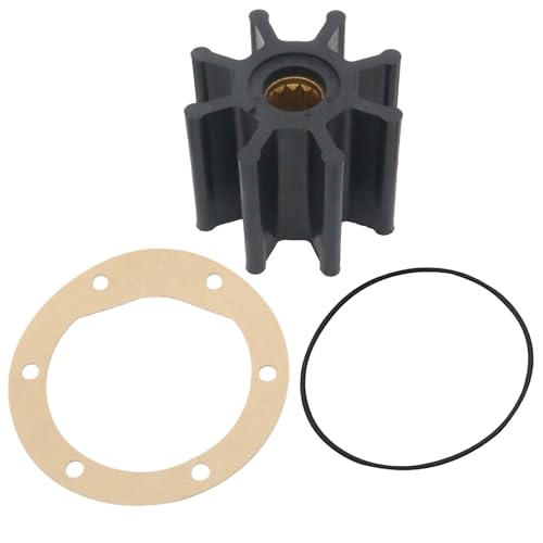 XRmarine Flexibles Impeller-Kit für Vol-vo Penta 21951356 John-son 09-1028B und passend für Jab-sco 920-0001 Schiffsmotor-Wasserpumpe