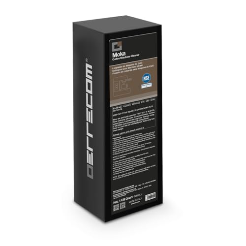 Image of ERRECOM Moka, Coffee Machine Descaler, NSF Registered A3, Compatible with all Coffee Machines and Kettles, 17 fl oz (500 mL), 5 Uses