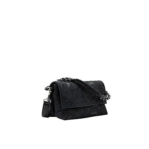Desigual, Bols_ONYX Venecia 2.0 para Mujer, Negro, Einheitsgröße