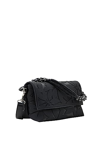 Desigual, Bols_ONYX Venecia 2.0 para Mujer, Negro, Einheitsgröße