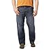 Levi Strauss Signature Gold Men's Relaxed Fit Flex Jeans (Available in Big & Tall), Headlands, 34W x 30L