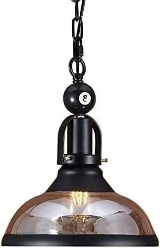 Lámpara colgante ajustable estilo araña industrial negra compatible comedor bar 7