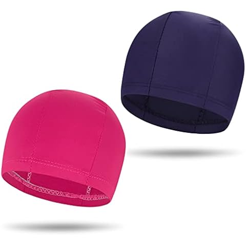 penobon 2 Stück Silikon Kinder Badekappe Cover