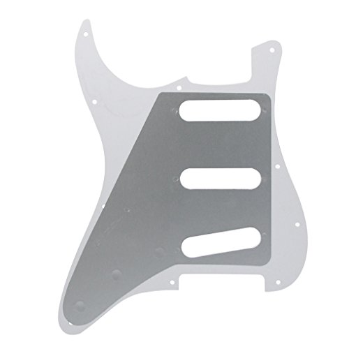 IKN 11 trous vis de montage guitare Pickguard SSS Scratch Guards pour guitares Stratocaster Fender électriques… - Les Beatles, Paul McCartney, John Lennon, RIngo Starr, George Harrison IKN 11 trous vis de montage guitare Pickguard SSS Scratch Guards pour guitares Stratocaster Fender électriques… – Image 5