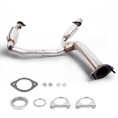 image for Aumzong 645459 Catalytic Converter Fit for 2007 2008 2009 Chevy Silver