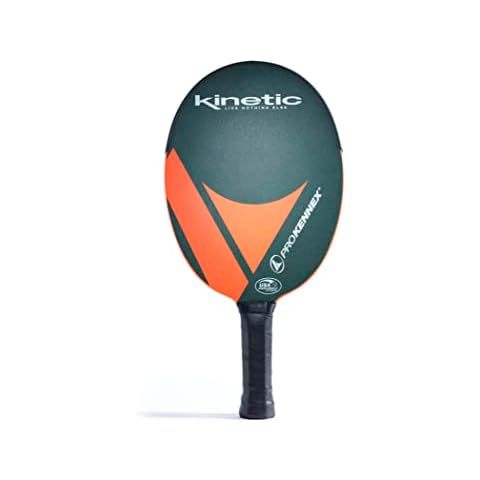 PROKENNEX Ovation Speed II - Pickleball Paddle with Toray T700 Carbon Fiber Inlay - Comfort Pro Grip - USAPA Approved (Forest Green/Orange) (Cover not Included) Cover