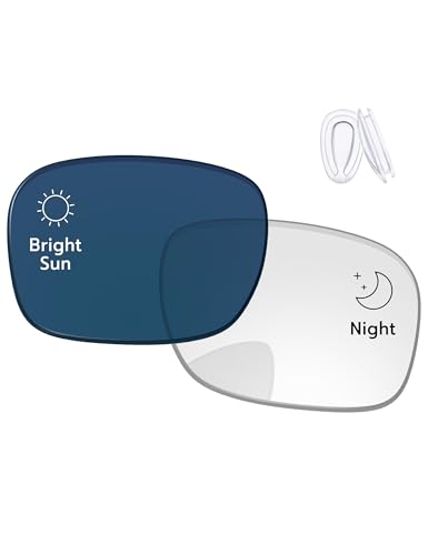 Image of Replacement Lenses & Nose Pieces for Oakley Holbrook Metal OO4123 55mm - Precision Fit, UV Block & Impact Resistant