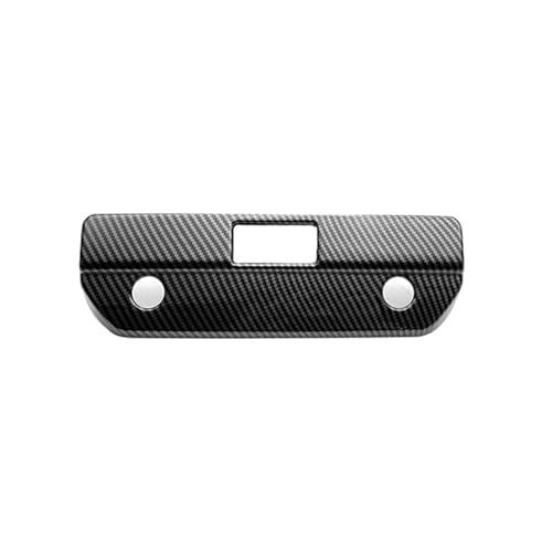Poignée de porte de coffre Silverado accessoire carbone ABS 2019
