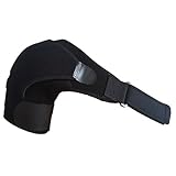 Unisex Sports Rotator Cuff Shoulder Brace Outdoor Fitness Support, Single-Rotator Cuff Relief Brace Dislocation Prevention Adjustable Shoulder Compression