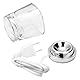 Marveleese Replacement Charger Glass Cup for Philips Sonicare Diamond clean Toothbrush, Compatible Sonic Care CBA1001 Charger Base,for All HX99xx Series HX9901 HX9903 HX9924 HX9954 HX9957 HX9984