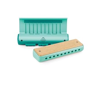 Hape Learn with Lights Harmonica | USB Charging Capabilities | Leaning and Band Mode | Musical Instrument – Image 3