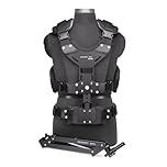 FLYCAM Comfort Stabilizing Arm & Vest for Handheld Camera Stabilizers. Stabilization Body Mount System for Camcorders Stabilization, Flycam 5000/3000/DSLR Nano. Payload up to 5kg11lb. (CMFT-AV)