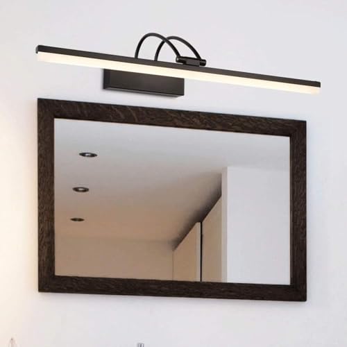 Lámpara de espejo frontal LED moderna para eliminar sombras al maquillar 4