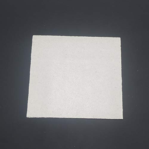 Meter Star 2Pcs Microwave Oven mica Sheet 5.1inches x 5.1inches Suitable for All Microwave ovens Parts,Thickness 0.4mm