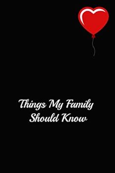 Paperback Things My Family Should Know Book
