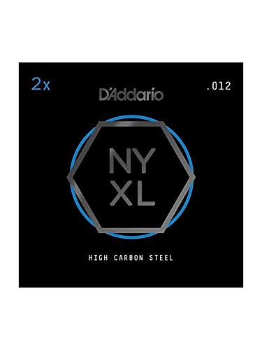D’Addario NYPL012 Corde pour guitare (Pack de 2) – Tirant .012 - Les Beatles, Paul McCartney, John Lennon, RIngo Starr, George Harrison D'Addario NYPL012 Corde pour guitare (Pack de 2) - Tirant .012