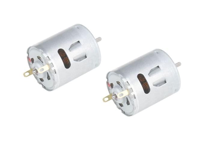 SP Electron 12v 24v Micro Motor RS 360 365 380 385 390 360SH 365SH 380SH 385SH DC Motor (Pack of 2)
