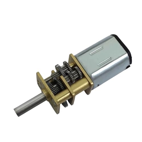Motor Reductor de CC N20 de alto par y 20 RPM para proyectos de robótica de precisión 3