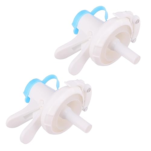 HOMSFOU 2piezas Grifo Para Bidón De Agua Ligero y Accesorio De Plástico Para Dispensadores Portátiles Diseño Ahorra Espacio Para Garrafas Con Grifo