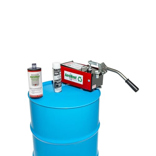 Image of AeroVent Standard Aerosol Can Disposal System (Part #10004840) | Quickly Puncture & Drain Cans Up to 9.75 inch Length & 2-3 inch Diameter | Compliant in 50 States | Heavy-Duty Industrial Grade | Made in USA
